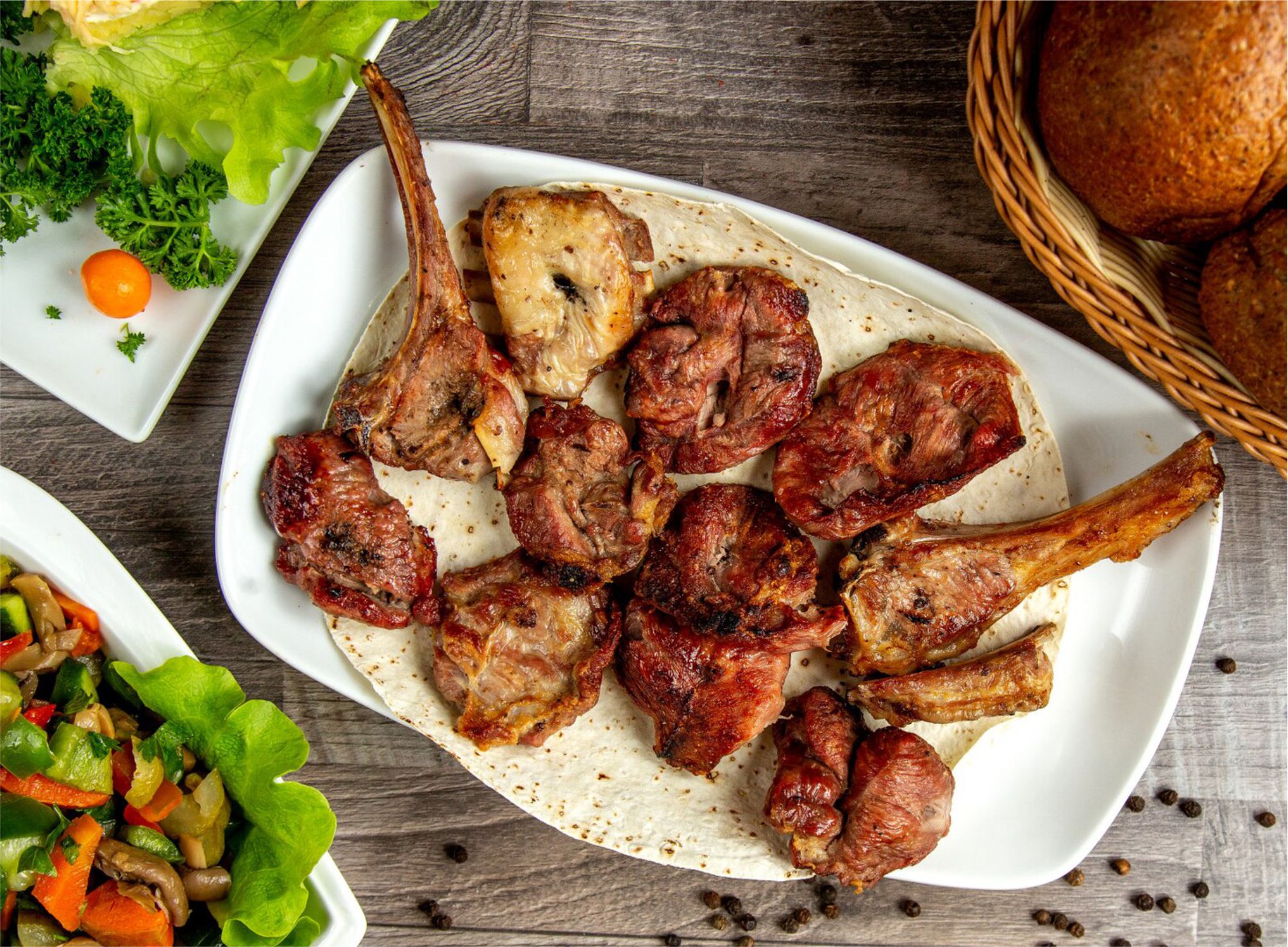 Fleischgerichte vom Grill